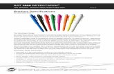 Product Specifications · BST J800 DETECTAPEN® THE ORIGINAL RETRACTABLE DETECTABLE PEN PAGE 2 of 8 Product Description: The J800 is BST’s original and best-selling retractable