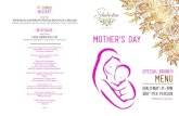 BEVERAGE ONE SERVING OF MOTHER S DAY - Chope · 2019-04-24 · PERSIAN SAFFRON PISTACHIO ICE-CREAM Homemade special recipe ice-cream with pistachio, cream and saffron - BEVERAGE -
