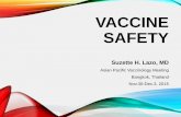VACCINE SAFETY - Fondation Mérieux · 2017-02-20 · VACCINE SAFETY ISSUES THROUGHOUT HISTORY. VACCINE ADVERSE EVENTS DUE TO ... Vaccines and Autism (2004) Adverse Effects of Vaccines: