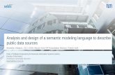 Analysis and design of a semantic modeling language to ... › file › jbqulf0i8vxj › ... · On using json-ld to create evolvable restful services. In Proceedings of the Third
