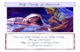 Holy Family of Nazareth - The Pilot · Holy Family of Nazareth Parish Leominster, MA 2 Parish Office 978-537-3016-Fax 978-534-1119 750 Union Street, Leominster, MA 01453 E-mail: churchonhill@aol.com