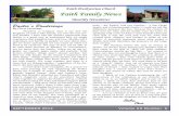Faith Presbyterian Church Faith Family News 9.09.2014 ¢  Faith Presbyterian Church By Chris Lenocker