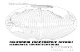STATE OF CALIFORNIA MARINE RESEARCH COMMITTEE · Murphy. STATE OF CALIFORNIA DEPARTMENT OF FISH AND GAME MARINE RESEARCH COMMITTEE CALIFORNIA COOPER AT I V E OCEANIC FISHERIES INVESTIGATIONS