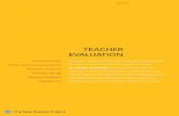 TEACHER EVALUATION - Amazon Web Services › ... · Teacher evaluaTion 2.0 problems with current evaluation systems As we showed in our 2009 report, The Widget Effect: Our National