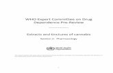 WHO Expert Committee on Drug Dependence Pre …...This is an advance copy distributed to the participants of the 40th Expert Committee on Drug Dependence, before it has been formally