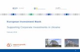 European Investment Bank - WKO.at · 2007 - 2016 EUR 9.6bn NC East 2016 EUR 1.8bn EIB Signed Loans NC East signed loans –by country NC East signed loans –by sector SMEs, 41% Transport,