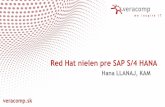 Red Hat nielen pre SAP S/4 HANA - kampan.snt.sk · 06 Why Red Hat for SAP ... RED HAT PRODUCTS & SOLUTIONS* -12,000 EMPLOYEES S&P 500 COMPANY NYSE RI-IT THE FIRST BILLION OPEN SOURCE