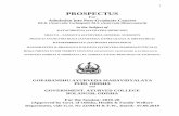 PROSPECTUSgampuri.nic.in/Add_PDF/P.G. Prospectus 19-20Ayur.pdf · 2019-09-12 · 3 (a) For Government Ayurveda College, Balangir Sl. No. Name of specialty Abbreviation (1) Ayurveda