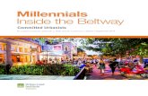 Millennials Inside the Beltway › ulidcnc › 2019 › 03 … · Millennials living inside the Beltway conducted in 2015. The question this time is: how much difference does three