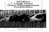 95WDMC Proceedings of the Western Large Herd Dairy ...wdmc.org/1995/95WDMC.pdf · with dairy producers Bradley Houston and Dennis Lagler “Feeding To Make Money: Managing Nutrients