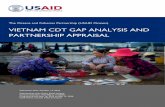 VIETNAM CDT GAP ANALYSIS AND PARTNERSHIP APPRAISAL · CDT Gap Analysis and Partnership Appraisal for Vietnam 1. INTRODUCTION The U.S. Agency for International Development Oceans and
