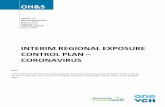 Interim REGIONAL Exposure control Plan – …ipac.vch.ca/Documents/COVID-19/Recovery Resources/Interim...Interim Regional Exposure Control Plan VCH Employee Safety 2 | Page Version: