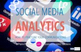 SOCIAL MEDIA ANALYTICS - 4instance.mobi · By using a Social Media Analytics tool, you can be closer to your citizens and customers, better understand their voice, take the right