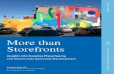 More than Storefronts - Local Initiatives Support Corporation€¦ · More than Storefronts. With residents and partners, LISC forges resilient and inclusive communities of opportunity