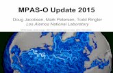 MPAS-Ocean, kinetic energy: 15km North Atlantic regional ...€¦ · MPAS-O Update 2015 Doug Jacobsen, Mark Petersen, Todd Ringler Los Alamos National Laboratory MPAS-Ocean, kinetic