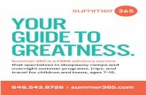 Your guide to greatness. - Summer 365 ... Your guide to greatness. 646.543.8726 I . ... Tenzing Norgay,