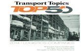 2014 Top 50 Logistics Companies H - Transport TopicsThe 2014 Top 50 Logistics list includes some shuffling at the top, a fast mover and some new names. UPS Supply Chain Solutions returns