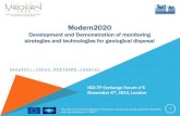 Présentation PowerPoint › ... · 2017-09-26 · SKB – Swedish Concept-03/2011 Andra – French Concept -2017 . This project has received funding from the Euratom research & training