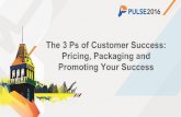 The 3 Ps of Customer Success: Pricing, Packaging and ... · The 3 Ps of Customer Success: Pricing, Packaging and Promoting Your Success ©2015 Gainsight. ... Managemen Gainsigh DIONE