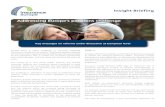 Insight Briefing - Pensions - Insurance Europe · to review the directive governing IORPs. Insurance Europe welcomes its main objectives: to facilitate the development of occupational
