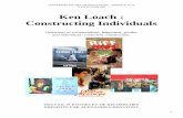 Ken Loach : Constructing Individualsloach.online.fr › constructing-individuals.pdf · cultures and history. The use of the word “constructing” may seem a little odd when associated