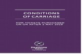 CONDITIONS OF CARRIAGE - Heathrow ExpressHeathrow. In the event of disruption within our control, we will take you to your Heathrow Express destination by train, coach or taxi or by