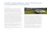 9 Field Operations and Technical Cooperation Divisiont · 2014-11-11 · Field Operations and Technical Cooperation Division Background The Field Operations and Technical Cooperation