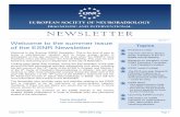 Welcome to the summer issue of the ESNR Newsletter Topics newsletter aug 2018.pdf · 2018-08-06 · President’s Letter Welcome to the third ESNR Newsletter of 2018. This is a busy