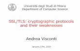 SSL/TLS: cryptographic protocols and their weaknesses ... · 1. Introduction to Secure Socket Layer and Transport Layer Security –SSL 2.0/3.0 and TLS 1.0/1.1/1.2 2. Security provided