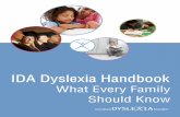 IDA Dyslexia Handbook - Reading Rockets Dyslexia   Therefore, dyslexia is a specific learning