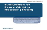 Evaluation of Every Child a Reader (ECaR) · Table 6.3 Impact of Every Child a Reader on school-level outcomes: Schools that first got ECaR in 2007/2008136 Table 6.4 Impact of Every