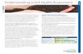   Understanding a Soil Health Assessmentbiological activity in the soil done by rehydrating a dry soil and measuring the carbon dioxide generated from microbial respiration. A water