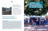 Justice Africa Justice and Reconciliation in South Sudan ·  · 2016-08-02war crimes and crimes against humanity. They demand accountability in order to counter a long tradition