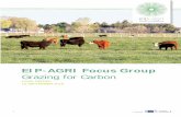 Grazing for Carbon - European Commission · ‘Grazing for Carbon’ was therefore established to assess how to increase the soil C content in grazing systems. Focus groups are temporary