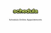 Schedula Online Appointments€¦ · Responding to Appointments •If you Decline your appointment, an email will instantly be sent to your Coaches advising them of your Declined