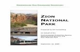 ZION NATIONAL PARK - WordPress.com · 2015-02-20 · Zion National Park is located in Southwestern Utah and is characterized by its deep and narrow canyons, striking cliffs, and plateaus.