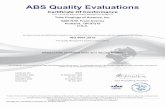 ABS Quality Evaluations - Tube Forgings of America, Inc.X(1)S(d4sxytgm4mj3toomja3n4ng1))/downloads/files/30248-TFA.pdfABS Quality Evaluations ABSQualityEvaluations,Inc.16855NorthchaseDrive,Houston,TX77060,U.S.A.