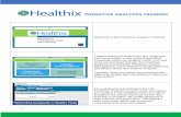 PREDICTIVE ANALYTICS TRAINING - Healthix · Predictive Analytics Service, when you search for a patient in the Healthix Portal, you will be brought to the patient summary screen that