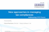 New approaches in managing tax ... Indian Indirect Tax: Burning Issues According to Deloitte report;