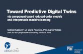 Toward Predictive Digital Twins - kiwi.oden.utexas.edu · Interpretable data-driven adaptation of scalable reduced-order models. ... System may have many spatially distributed parameters