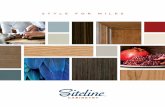 STYLE FOR MILES Cabinets Brochure.pdfWilloughby, Maple/MDF, Nimbus, Satin Sheen, 5-Piece Drawer Front WOOD STYLES TIMELESS. NATURAL. ENDURING. Tomlinson, Maple/MDF, Aquasphere, Satin