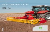 PÖTTINGER LION - Länderwahl / Choose your region · LION for the toughest conditions The igearbox is ﬁtted with interchangeable gears, features cooling ﬁns and is designed for
