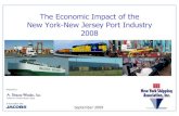 The Economic Impact of the New York-New Jersey Port ......• The Port is more than vessels and berths: it is a marine transportation system that also involves: – Trucks, railroads,
