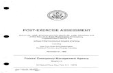 'Post-Exercise Assessment:880322 Exercise & 880329 ...POST-EXERCISE ASSESSMENT March 22, 1988, Exercise and the March 29, 1988, Remedial Drill of the New York State Radiological Emergency