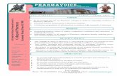PHARMAvoice.. ... vision at Pune. Ms Monali Jadhav of M. Pharm (Pharmaceutics) was selected at Cognizant