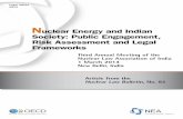 Nuclear Energy and Indian Society: Public Engagement, Risk ... · Nuclear energy and Indian society: Public engagement, risk assessment and legal frameworks Third annual meeting of