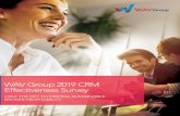 WAV Group 2019 CRM Effectiveness Survey - Best Real …...responded to the survey now offer a CRM solution to their agents. Since there are a myriad of CRM technology offerings targeted