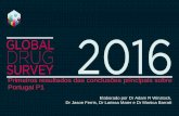 Primeiros resultados das conclusões principais sobre Portugal P1 … › ficheiros › conteudos › files › GDS2016... · 2016-07-05 · O Global Drug Survey (GDS) dirige o maior