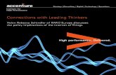 Connections with Leading Thinkers - Accenture€¦ · IoT-related competitions and issue grants in the aim of creating a competitive IoT domestic marketplace. Most importantly, policy