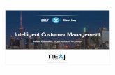 Intelligent Customer Management - nexj.com© 2017 NexJ Systems Inc. 4 Optimized Service Model for Wealth Management Increase Assets Under Management and Improve Customer Loyalty Profile